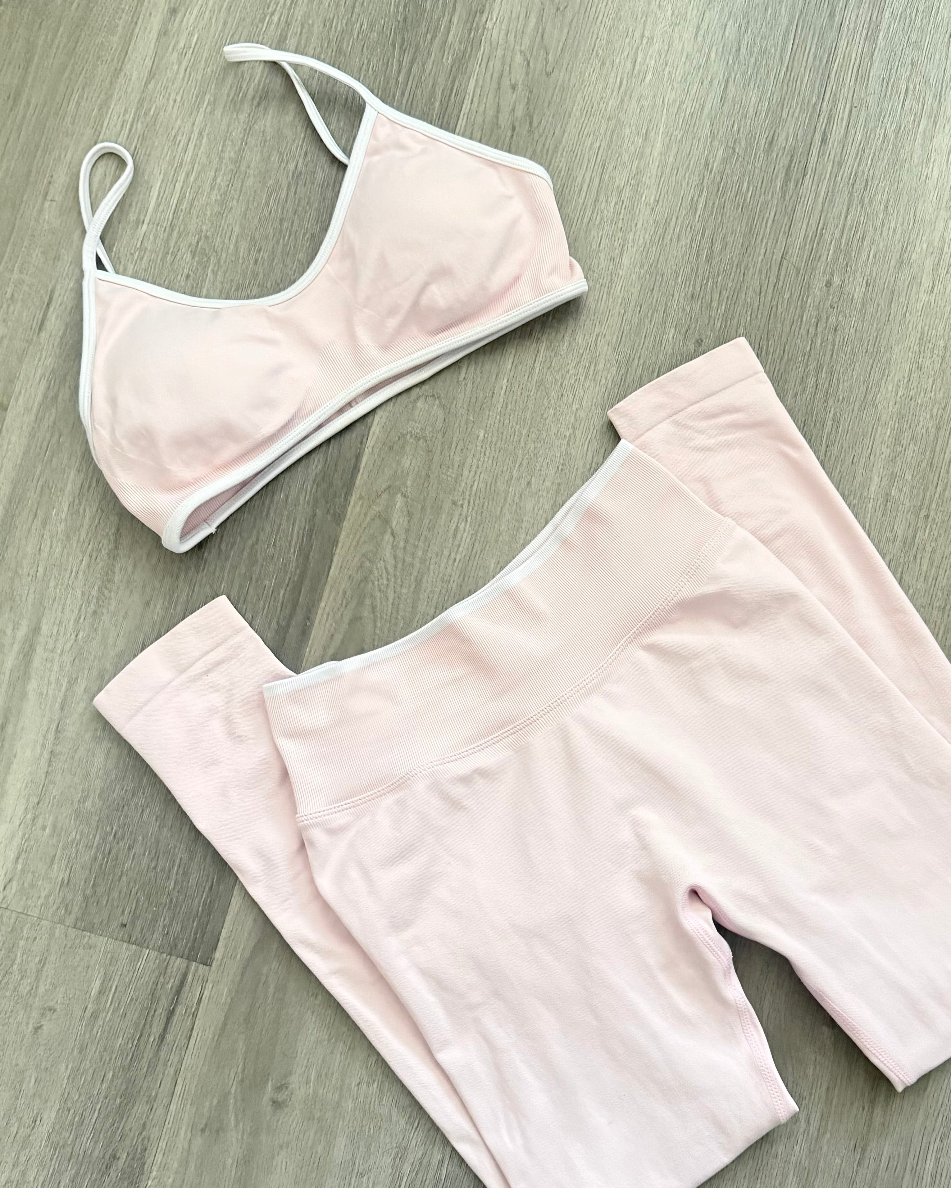 BB Contrasting Bra (BABY PINK)