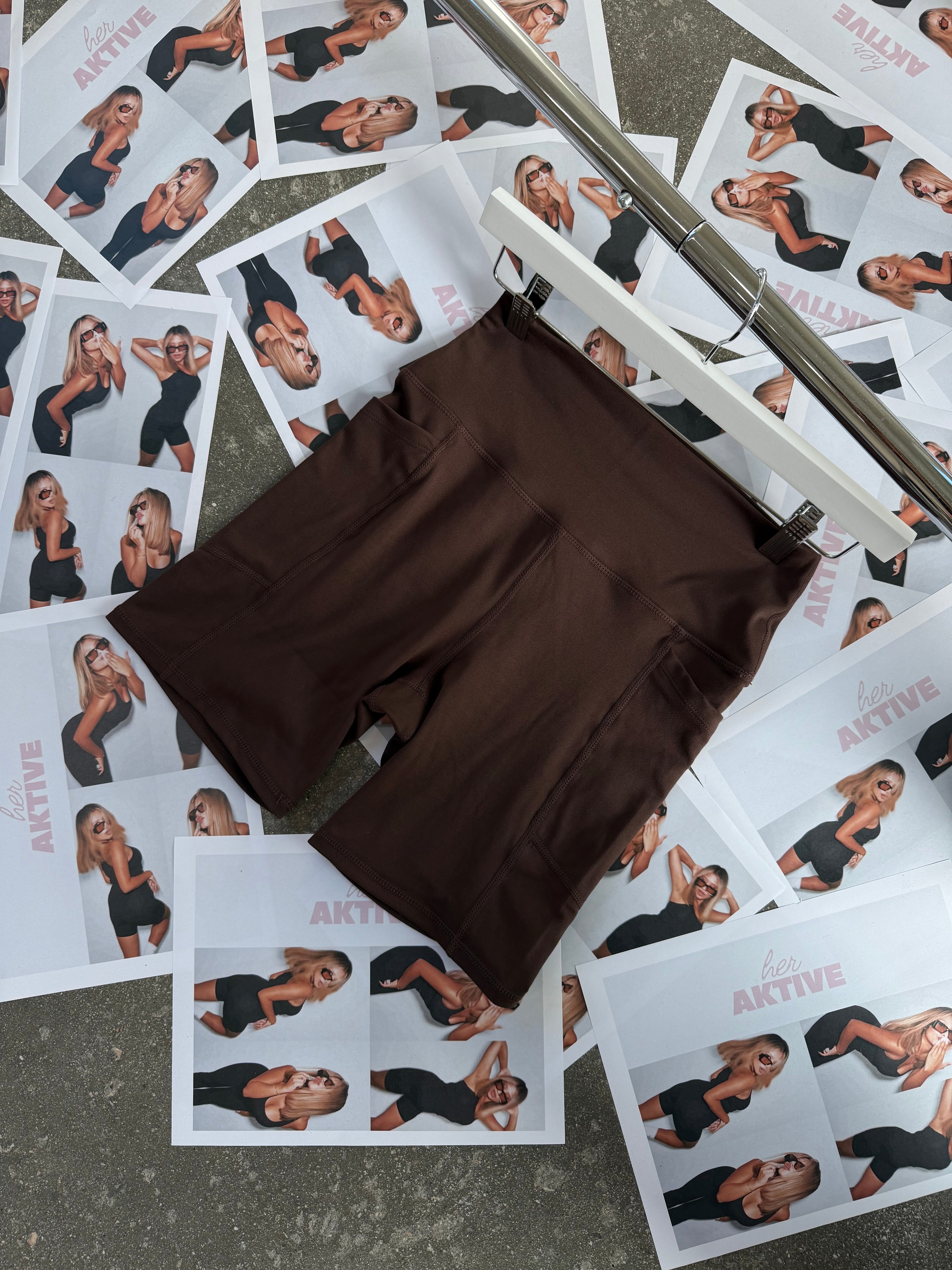 Anais Sculpt Shorts (ESPRESSO)